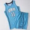 College Basketball porte 3 Max Abmas Oral Roberts University Basketball Jersey 2022 NCAA Final Four ORU Jerseys 15 Anthony Roberts 24 Rich Fuqua 42 Mark Acres 1