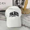 Balencigass Baseball Hat Caps Parisian Spring and Summer Paris Washing Hole Gen Women's Women Women Women B