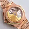 BP Factory Mens Watch Top Quality Watches 40,5mm Nautilus 5980/1R-001 18K Rose Gold 7750 Chronograph Cal.Ch 28-520 C Rörelsemekaniska automatiska armbandsur