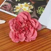 Donna Bohemian Peony Flower Hair Clips Accessorio per capelli Fiori Copricapo Copricapo da sposa retrò a forcina