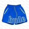 3A Designer men RH limited rhude shorts summer swim short knee length hip hop high street sports training beach pants mens elastic waist