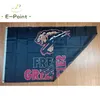 MiLB Fresno Grizzlies drapeau 3x5 pieds Polyester bannière décoration volant maison jardin cadeaux de fête