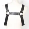 Ceintures Punk cuir harnais ceinture sous le buste Corset haut avec sangle jarretelle Clubwear pour les femmes à porter OutBelts