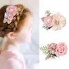 Nuovi fermagli per capelli floreali Fasce per capelli per ragazze Boho Forcine per fiori Barrette per capelli Archi per capelli Sposa Ragazze Fotografia Accessori per capelli AA220323