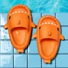 Sandalias y zapatillas de tiburón tridimensionales para niños Summer Home Children Niños antideslizantes Bebé suave