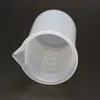 Tazas medidoras de silicona sin lavado, herramientas hechas a mano de bricolaje con tazas graduadas de 100 ml ml LK001130