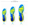 Silikon Kaymaz Jel Yumuşak Spor Ayakkabı Tabanlık Masaj Astarı Ortopedik Ayak Bakımı Ayakkabı için Sol Şok Emilimi Pedleri