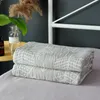 Blankets Plant Flower Pure Cotton Washed Three-layer Gauze Student Blanket Air Conditioning Bed BlanketBlankets