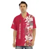 Camicie casual da uomo Camicia hawaiana da uomo Cool American Style Army Logo Stampa Summer Vacation Beach Taglia USA Colletto cubano Aloha TopsEldd22 da uomo