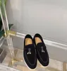 Designer-Loafer für Herren und Damen, luxuriöse Sommer-Charms, Walking-Mokassin, Wildleder, Kalbsleder, flacher Absatz, mandelförmige Zehen, EU 35–46, mit Box, Freizeitschuhe, Hochzeitsschuh