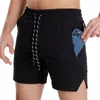 Running Shorts S-2XL Men Fitness Summer Gyms Workout Male Breathable Multiple Pockets Quick Dry Sportswear Jogger Sports ShortsRunning