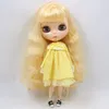 ICY DBS BLYTH DOLL NO3光沢のある顔脂性ボボヘアナチュラルスキンジョイントボディ16 BJDスペシャルプライストイギフト220707