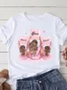 Short Sleeve Lovely Mom Womens T-shirt Mama Mother Women Print Summer Graphic T Shirt Casual Clothing Fashion Clothes Female Top