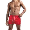 Summer Mens Sports Jogging QuickDrying Shorts Tryckt Swim Surfing Beachwear Gym Casual Fitness 220617