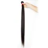 10-40 tum ben rak mänskliga hårbuntar för svarta kvinnor brasilianska remy hårförlängningar 95 g/pc dubbel inslag 12a klass full ände