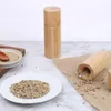 Salz- und Pfeffermühlen-Set aus Holz, manuell, 6 Zoll zum Würzen, Kochen, Servieren, Essen – Gift Mom 0426