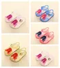 Fashion designer Kids Sandals shoes Mini Melissa Jelly toddler Sandals Summer Cute Cartoon Beach Shoe Infantil sliders Sandalia For Baby boy girl Ice Cream crystal