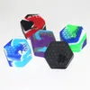 26ml Hexagon Silicone Jars Dabs wax containers dry herb FDA Silicon Box Vaporizer for concentrate wax oil container