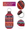 multicolor Customize Neoprene Hand Sanitizer Bottle Holder Keychain Bags 30ml Hands Sanitizers Bottles Chapstick Holders Bag With Baseball Keychains