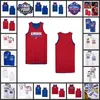 XFRSP 2022 College Final Four 4 KU Kansas Jayhawks Koszykówka Jersey Custom Hydted 34 Paul Pierce 16 Clyde Lovellette 21 Markieff Morris Marcus