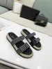 Espadrilles Женщины летние тапочки дизайнерские женские женские жены скользит пляжные сандалии сетчатые сетки патентная теленка Sho