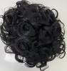 10a 19mm Loose Wave Mono Toupee Indian Remy Human Hair Replacement Black Color Mens Toupee For African Americans Fast Express Delivery