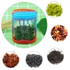 Ashtrays display jars container glass flower jar easy to clear capacity 100Ml large colorful containers