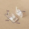 Armadio di abbigliamento Memoria trasparente clip di plastica trasparente Viaggio portatile mini calzini con asciugamano clipcello