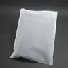 100x Frosted seal plastic bags for clothing underwear toys cosmetic retail packaging zip lock bag custom print 220704