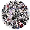 New Waterproof 10/50pcs Japan Anime Tokyo Ghoul Sticker Graffiti for Luggage Laptop Skateboard Bicycle Decal Pegatinas Stickers Children Gift Car sticker