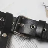 Herengordelgordels voor mannen Designer Vintage Body Women Harness Belt voor kous kousener vrouwelijke been kooi bondage verstelbare fetisj -accessoires casual zak riembanden 814