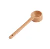 Outils de mesure, cuillère à mesurer en bois à Long manche, cuillère à café en bois, cuillères à soupe de cuisine, cuisine domestique SN4528