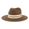 Шляпы с широкими полями, модные женские туфли, летние соломенные шляпы Maison Michel, шляпа от солнца для элегантного пляжа, шляпа от солнца для папы, Панама, Fedora, Oliv22