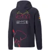 2022 F1 Capuz Fórmula um Capuz quente Capuz Spring Spring Autumn's Men's Grandized Hooded Sweater Racing Team Jacket pode ser personalizado