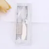 wedding favors gifts party "spread the love" stainless steel maple leaf butter knife spreader souvenirs box packing