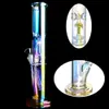 Colorful Downsteam Perc Glass Water Pipes Recycler Dab Rigs Oil Burner Pipe Heady Hookahs Dabber Thick Bongs Smoking Shisha Accessory