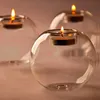 Kerzenhalter Tragbarer klassischer Kristallglashalter Hochzeit Bar Party Home Decor Kerzenständer #80847Kerze