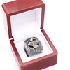 Fantasy Football Championship Ring Gunmetal and Gold Tone Award för FFL Champion256S RM9U