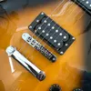 LPエレキギター、ローズウッドの指板、1つのボディ＆ネック、フレットの綴じ、チューン-O-マチックブリッジ、クロムハードウェア、黒いリムメープルトップ、ソリッドマホガニーギター
