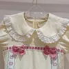 Bomullsklänningar för babyflickor sommar barn flicka bågklänning söta barn födelsedagsfest kläder8436396