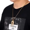 Iced us7 out route 66 hangers kettingen mannen roestvrij staal kristallen sport ketting voor mannen dames ketting Amerikaanse sieraden cadeau254s