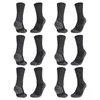 Sports Socks Lightweight 6 par mysiga arbetare tjock varm lång fotboll som inte slår bekväm för utomhussportsportsports