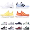 Nouveaux Hommes Chaussures De Course Ultra 4.0 Core Triple Noir Blanc Solaire Jaune Bleu Or Métallique Tech Indigo Violet Dash Gris Femmes Tenis Baskets Baskets Casual Jogging Chaussure