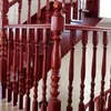Andere Baumaterialien Treppenhandläufe aus Eichenholz, große Säulen, Dekoration für Treppenhäuser, Balkone und andere Zaunhandläufe