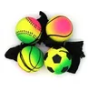 Balles Balle en caoutchouc éponge 288 pièces baseball lancer gonflable enfants drôle élastique réaction formation bracelet balle jeu jouet enfant filles B0628G05