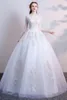 Andra bröllopsklänningar klänning o-hals golvlängd brud spets illusion enkla klänningar skräddarsydda suknia slubnaother
