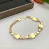 Diseñador Pulsera de oro Luxurys Diseñadores de pulseras de cristal para mujeres Regalo de boda de brazalete Pendientes de joyería de lujo