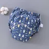 5pcs Wholesale 6 Layer Waterproof Reusable Cotton Baby Training Pants Infant Shorts Underwear Cloth Diaper Nappies Panties Nappy Changing