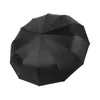 Windproof Automatic Folding Umbrella Female Male Twelve Bones Black Coating Car Luxury Large Business Umbrellas Men Rain Women Gift Parasol