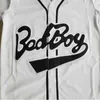 Chen37 Herren Notorious Badboy Bad Boy 72 10 Biggie Smalls Movie Baseball-Trikot, genäht, Team, Schwarz, Weiß, Gelb, alternative Größe S-XXXL